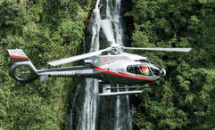 A Maverick Helicopters tour of Maui takes guests into the Hana Rainforest.