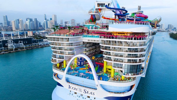 The new Icon of the Seas is commanding price premiums this Wave season. The new Icon of the Seas is commanding price premiums this Wave season.