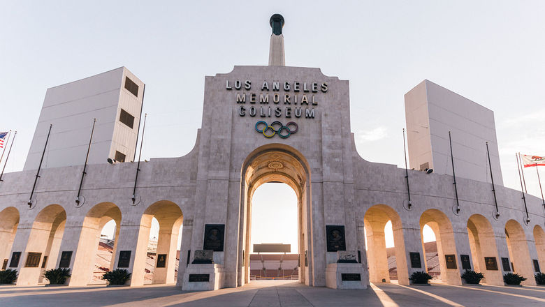 The Los Angeles Memorial Coliseum will host events during the 2028 Summer Olympics.